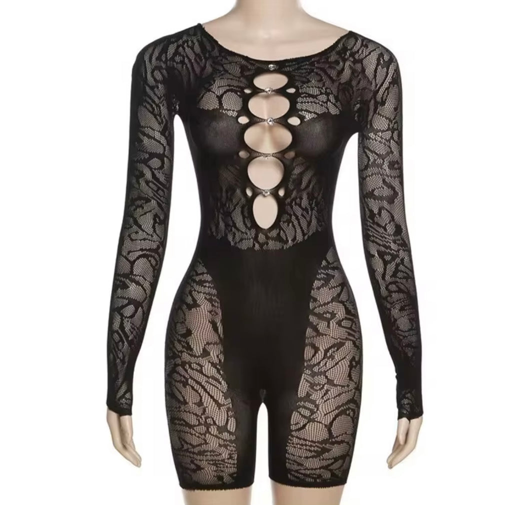 Lacey Sexy Lingerie One Stretchy Size