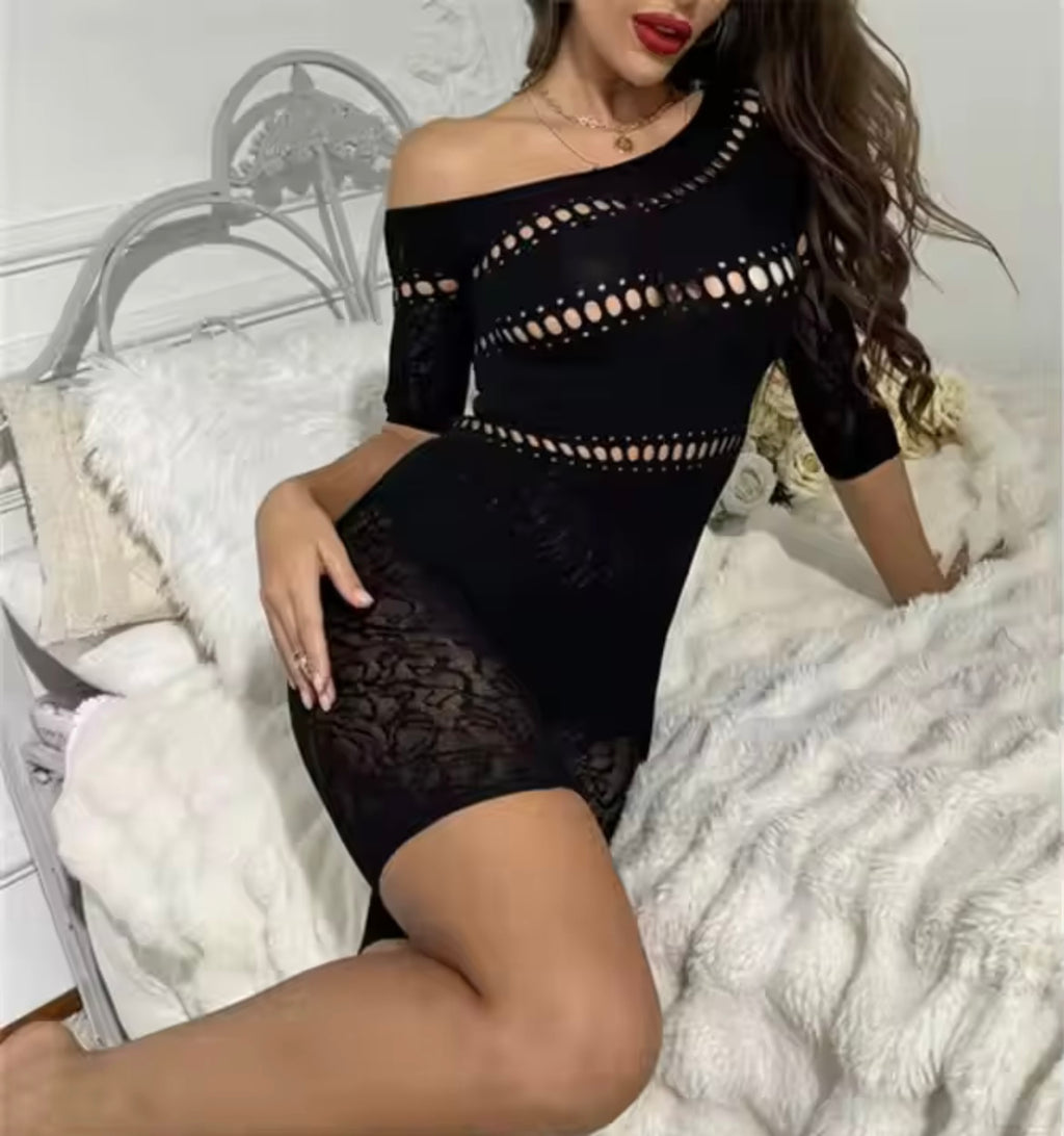 Lacey Sexy Lingerie One Stretchy Size