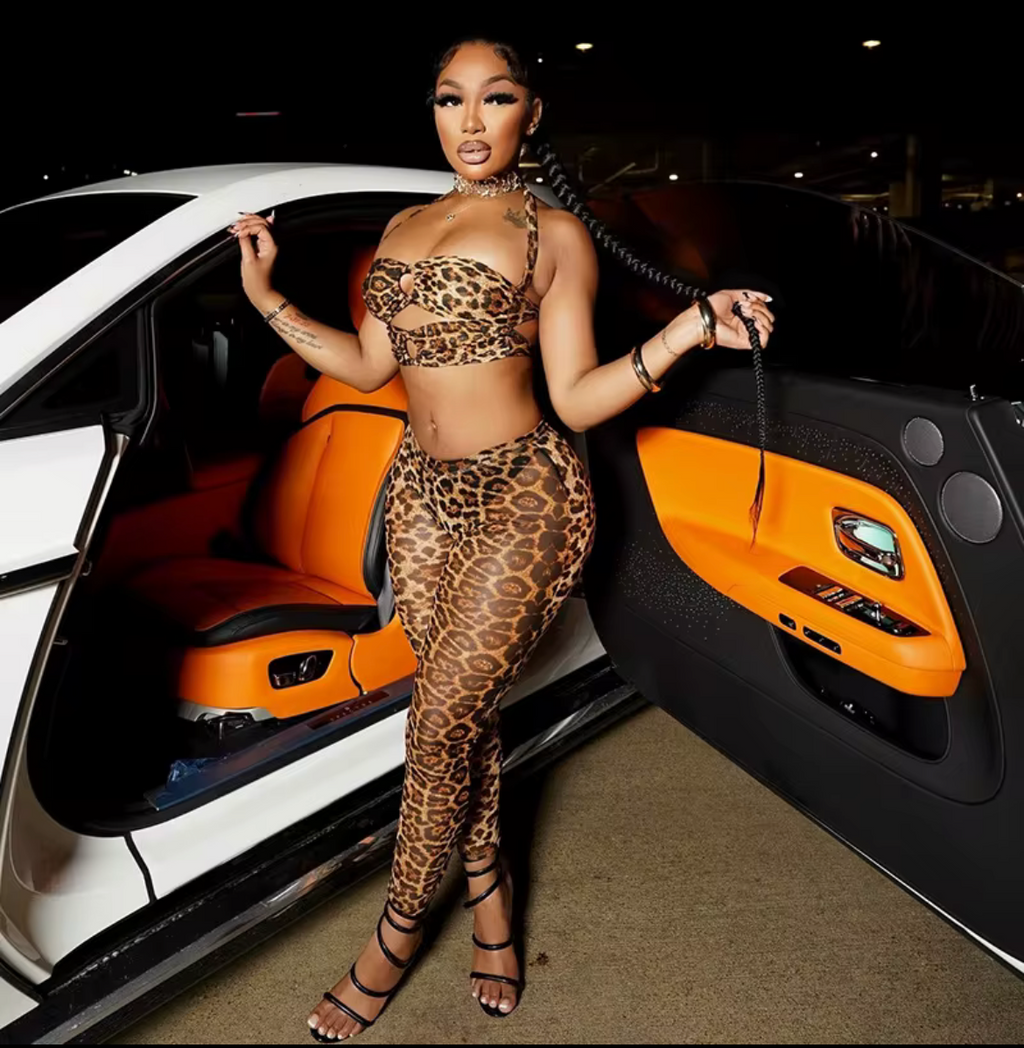Sexy Leopard 2 Piece Set