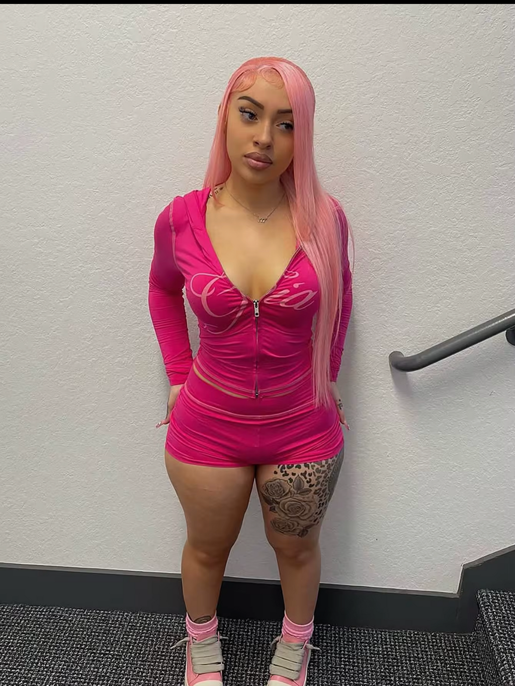 Gia Dupe Perfect Two-Piece Long sleeve with Pants Also Have Shorts Sets