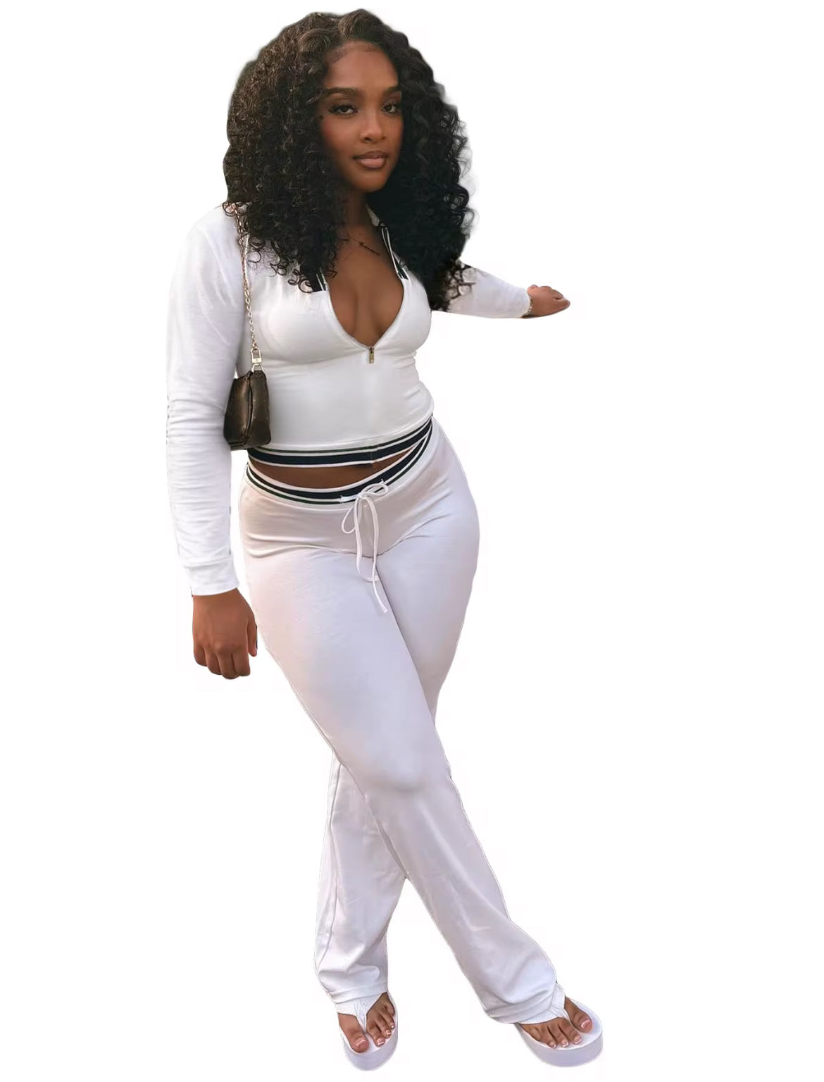 Classy Two-Piece Golf Babe x