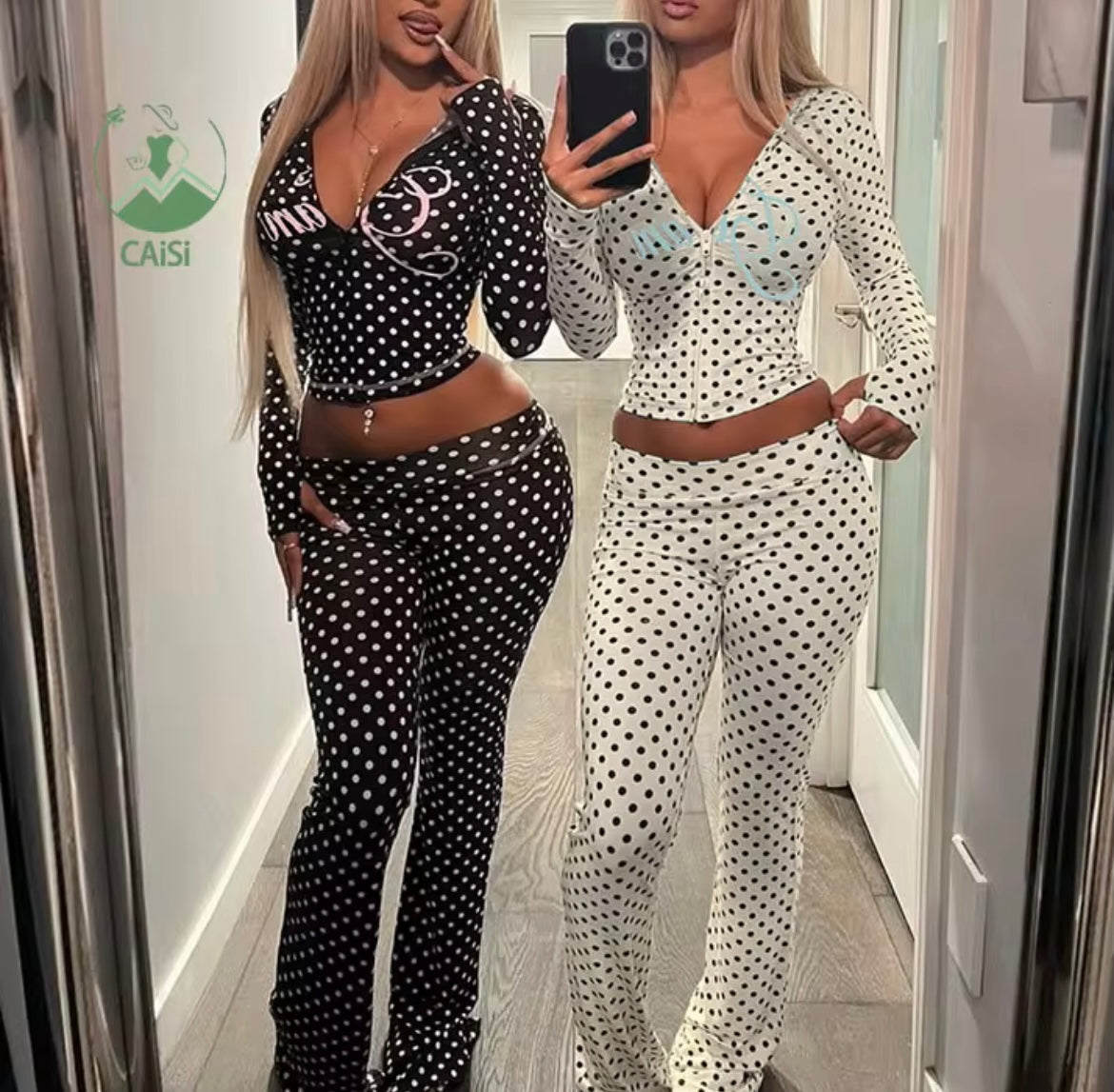 Gia Polka Dot 2 Pc Set